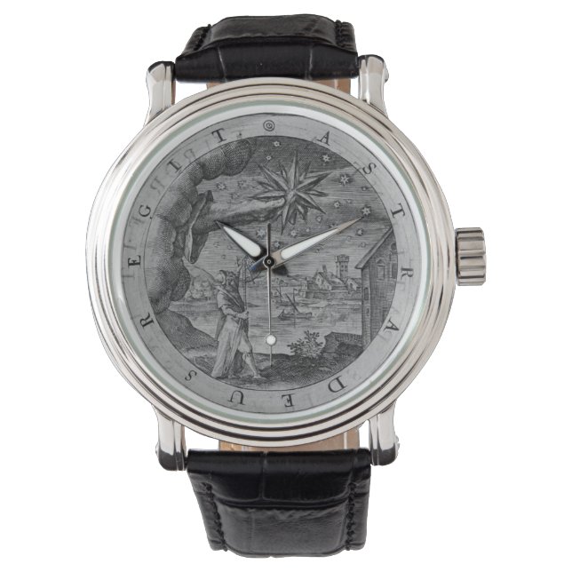 Pulsera Antiguo Emblema - Antiguo reloj de escritores astr (Anverso)