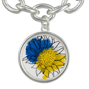 Pulseras con dijes Girasol Planetjill 