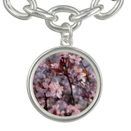 Pulsera Árbol de ciruela de cerezo rosa