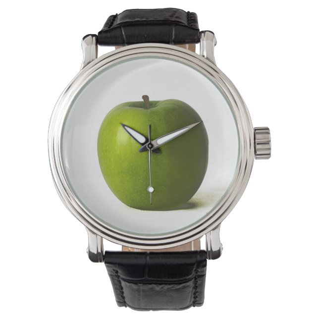 Pulsera Arco de reloj de manzana verde2 (Anverso)