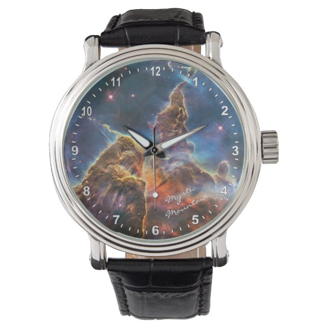 Pulsera Astronomía y reloj místico de montaña, Hubble / Ga (Anverso)
