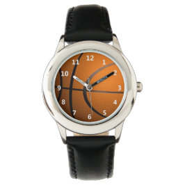 Pulsera Baloncesto Reloj de muñecas con números blancos