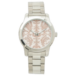 Pulsera Bella Rosa de Mozaik Dorado, Reloj electrónico par