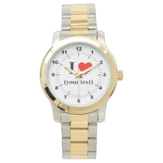 Pulsera ¡BESTSELLER! Reloj ❤️ sobredimensionado de dos ton