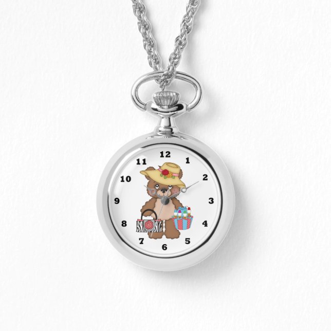 Pulsera Bingo Bear Gambling reloj de muñeca (Anverso)