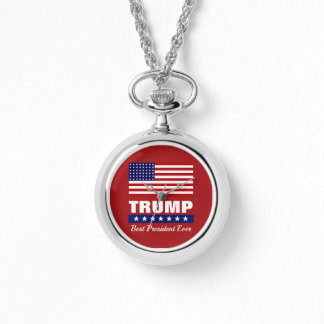 PULSERA CADENA DE RELOJ CON EL MEJOR PRESIDENTE DONALD TRU