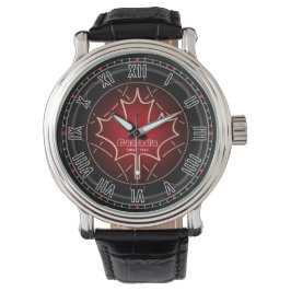 Pulsera Canadá desde 1867 reloj de pulverización aérea