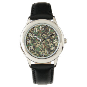 Pulsera Cara De Reloj En Camo Watch