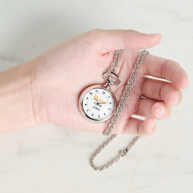 Pulsera ¡CHIC! ⏱️ Reloj de cuello de plata personalizado (Mano)