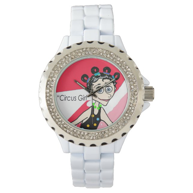 Pulsera Chica de circo - reloj de mujeres (Anverso)