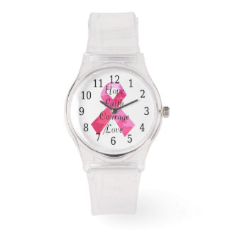 Pulsera Cinta rosada de camuflaje para reloj de fe