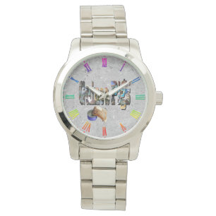 Pulsera Conejillos de Indias Es La Palabra, Reloj de Pulse