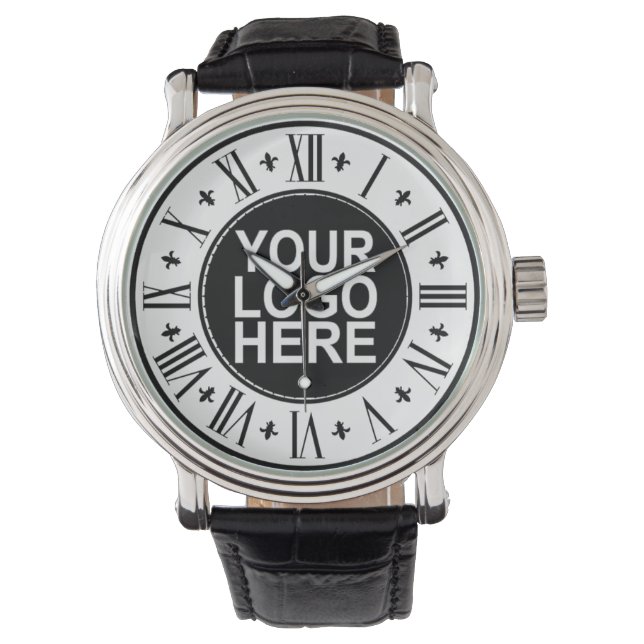 Pulsera Crea tu propia cara de reloj con números romanos (Anverso)