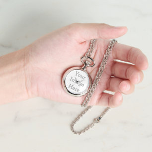 Pulsera Crea tu propio reloj de collar de plata