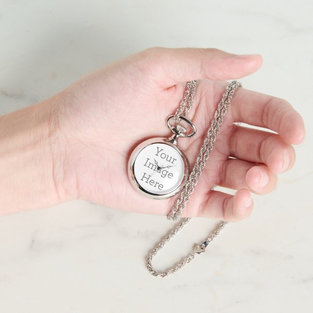 Reloj collar plateado Reloj (Mano)