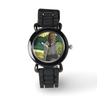 Pulsera Crear su propio reloj de Purpurina plateado Person