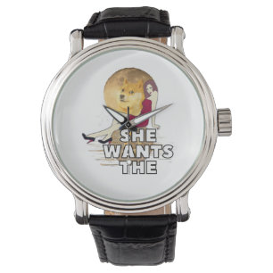 Pulsera Criptomoneda Que Quiere El Reloj De La Dogecoína