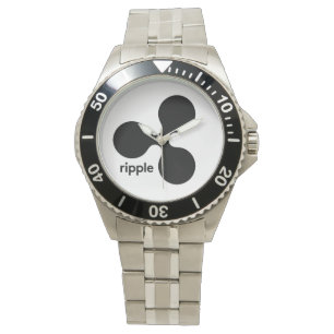 Pulsera Cromo del reloj de la ondulación