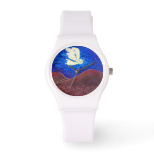 Pulsera Cuidados del reloj del Personalizado Ángel de Soul