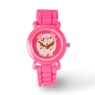 Pulsera Cute Personalizado de chocolate reloj de cerdo