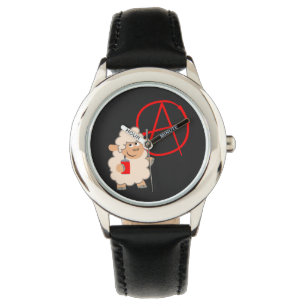 Pulsera Cute rebelde reloj de ovejas Personalizados
