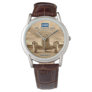 Pulsera DAX - El reloj del piloto de Xpress DC-3 del aire