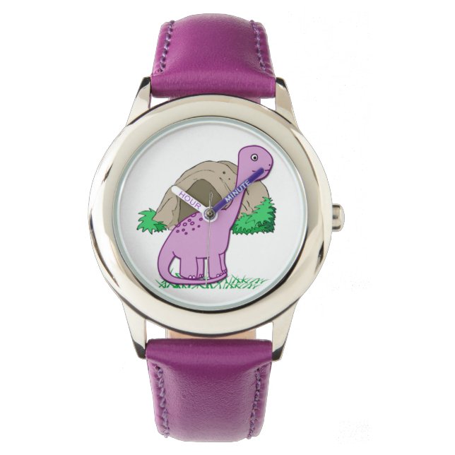 Pulsera Dino el reloj de los dinosaurios (Anverso)