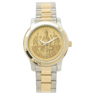 Pulsera Diosa de Lakshmi del reloj de la riqueza