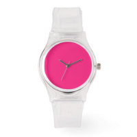 diseño de estilo femenino de reloj de luz