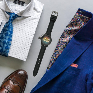 Pulsera Diseño de reloj de hombres personalizado