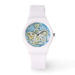 Pulsera Diseño de reloj de Personalizado Angel Guardian Az