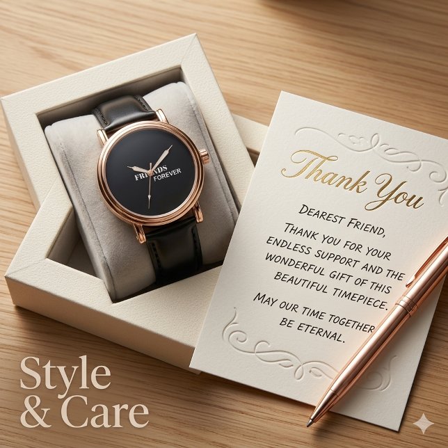 Pulsera Diseño de reloj Stylish Friends Forever (Stylish Friends Forever Watch Design)
