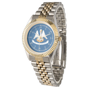 Pulsera Diseño del reloj de la bandera del estado de