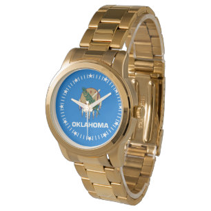 Pulsera Diseño del reloj de la bandera del estado de