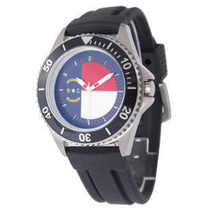 Pulsera Diseño del reloj de la bandera del estado de