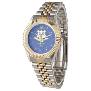 Pulsera Diseño personalizado de reloj de bandera de estado