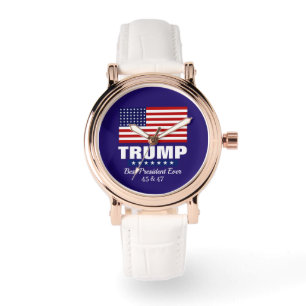 PULSERA DONALD TRUMP MEJOR PRESIDENTE DE LA HISTORIA RELOJ