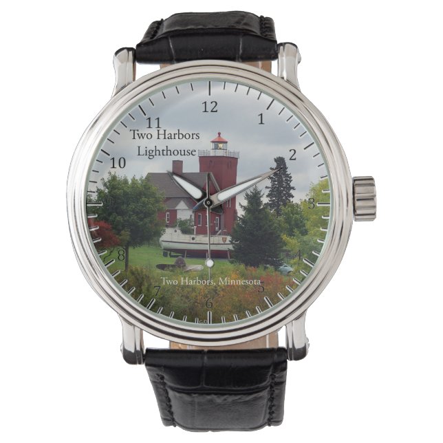 Pulsera Dos puertos y reloj de barco (Anverso)