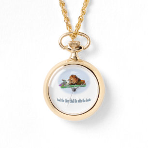 Pulsera El león y el reloj de cordero
