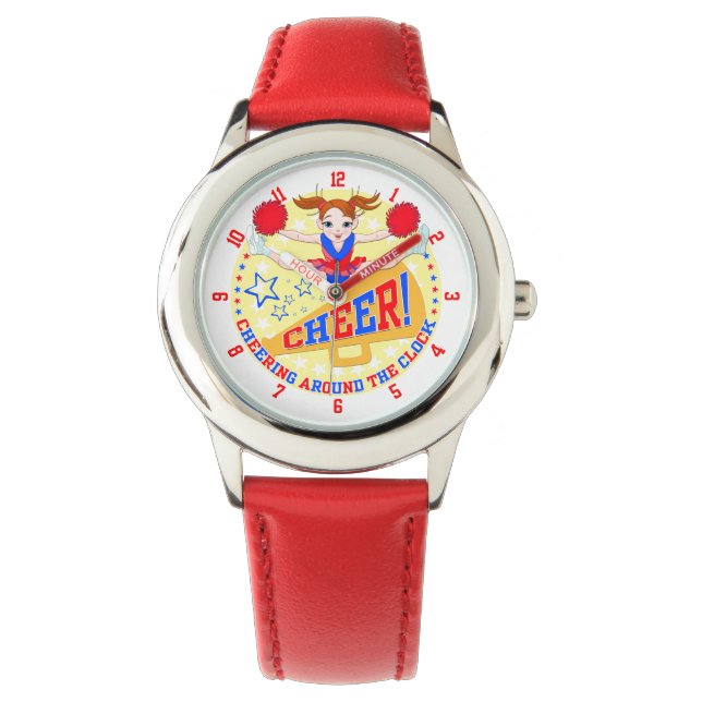 Pulsera El lindo reloj de animadores del animador (Anverso)