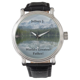 Pulsera El mejor reloj de muñecas del mundo, Lake Mountai