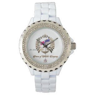 Pulsera El príncipe de las mujeres del reloj del esmalte