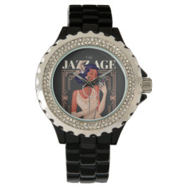 Pulsera El reloj de la edad de jazz