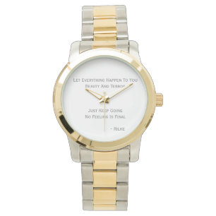 Pulsera El reloj de las mujeres de Rilke