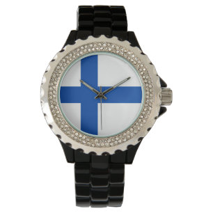 Pulsera El reloj de las mujeres finlandesas - Suomen Lippu