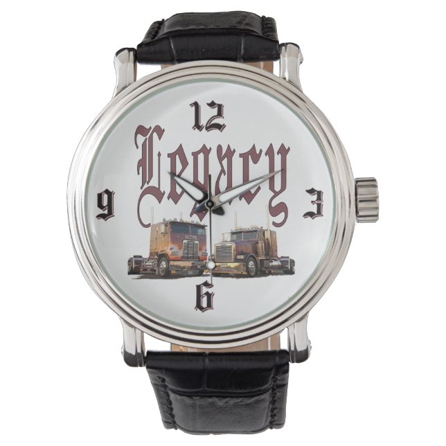 Pulsera El reloj de los camioneros del legado (Anverso)