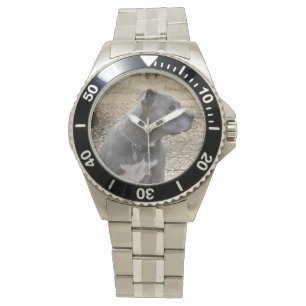 Pulsera El reloj de los hombres del perfil de Pitbull