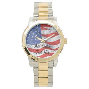 Pulsera El reloj de los hombres personalizados de la