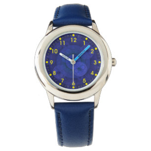 Pulsera El reloj de los niños circulares del fractal del