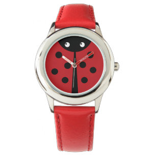 Pulsera El reloj de los niños de la mariquita